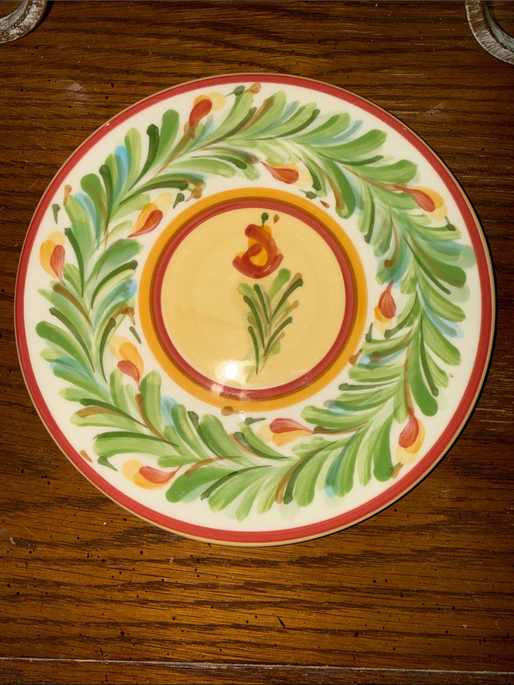 GAIL PITTMAN Southern Living at Home SIENA Hand Painted Trivet